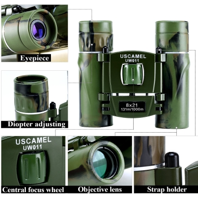 Binoculars 8X21 UW011B