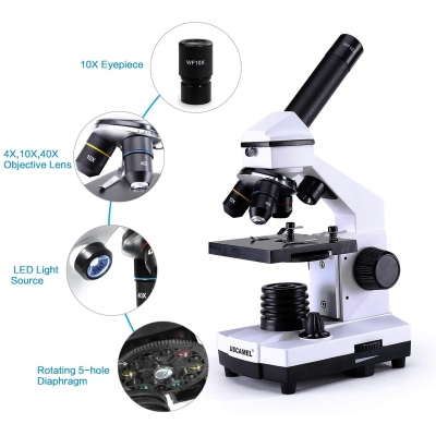 Microscope 40X-400X UX001